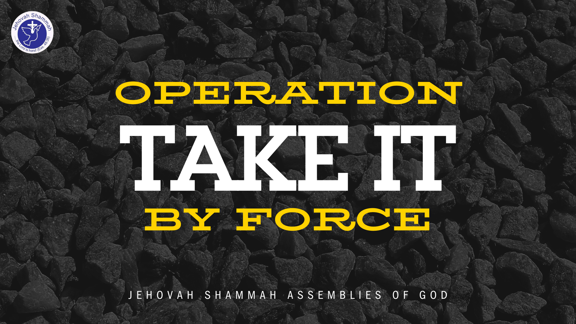 OPERATION TAKE IT BY FORCE